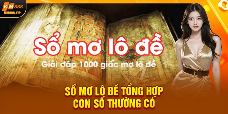 Sổ mơ lô đề tổng hợp con số thường có